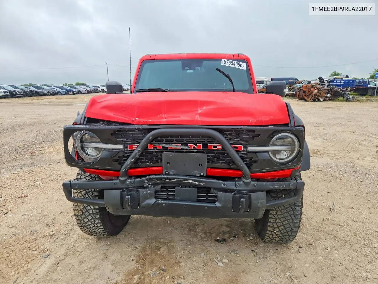 2024 Ford Bronco Wildtrak VIN: 1FMEE2BP9RLA22017 Lot: 57654396