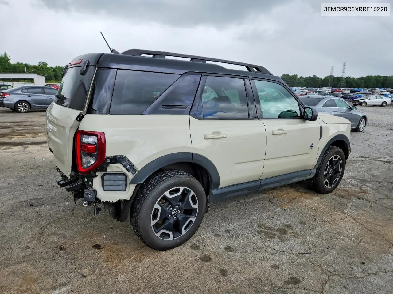 2024 Ford Bronco VIN: 3FMCR9C6XRRE16220 Lot: 57735636
