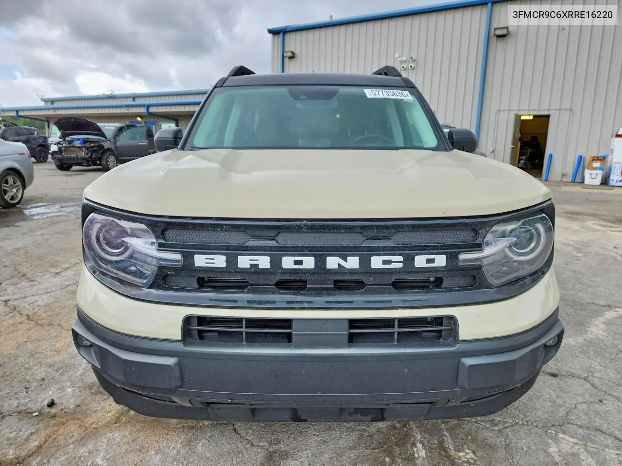 2024 Ford Bronco VIN: 3FMCR9C6XRRE16220 Lot: 57735636