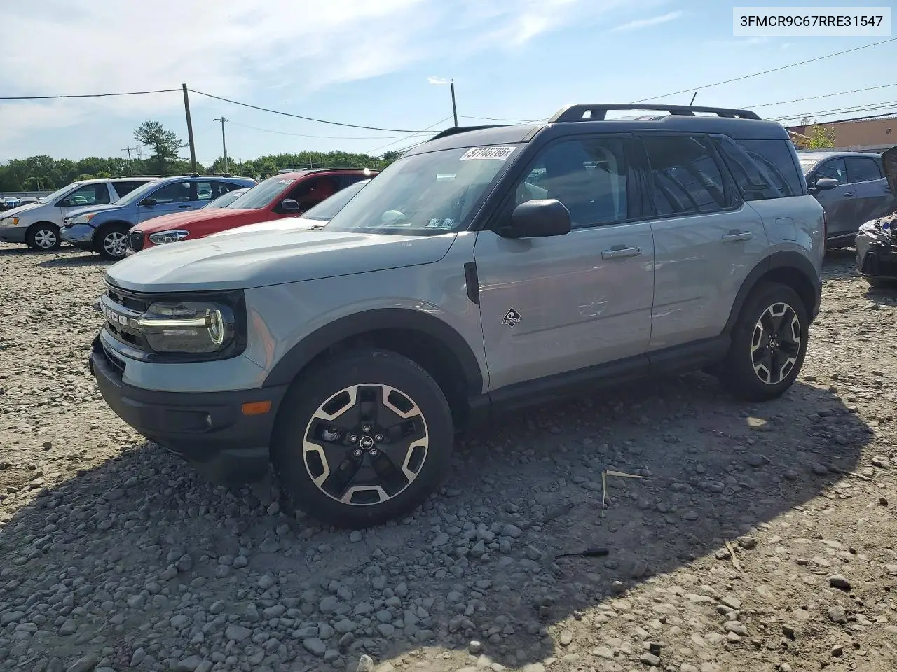 2024 Ford Bronco Sport Outer Banks VIN: 3FMCR9C67RRE31547 Lot: 57745766