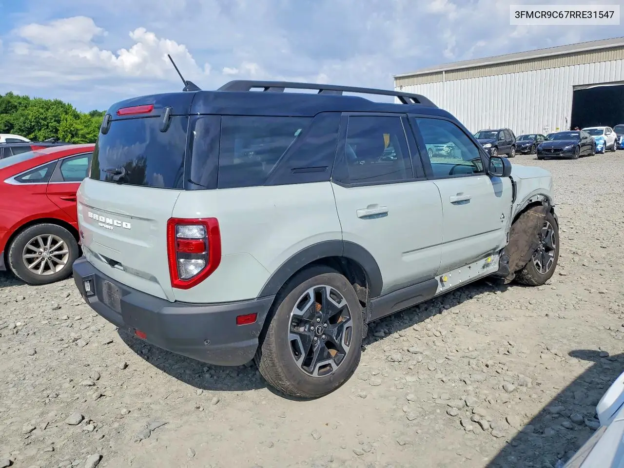 2024 Ford Bronco Sport Outer Banks VIN: 3FMCR9C67RRE31547 Lot: 57745766
