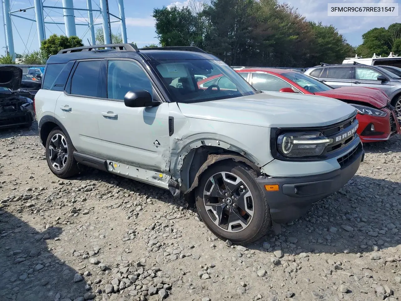 2024 Ford Bronco Sport Outer Banks VIN: 3FMCR9C67RRE31547 Lot: 57745766