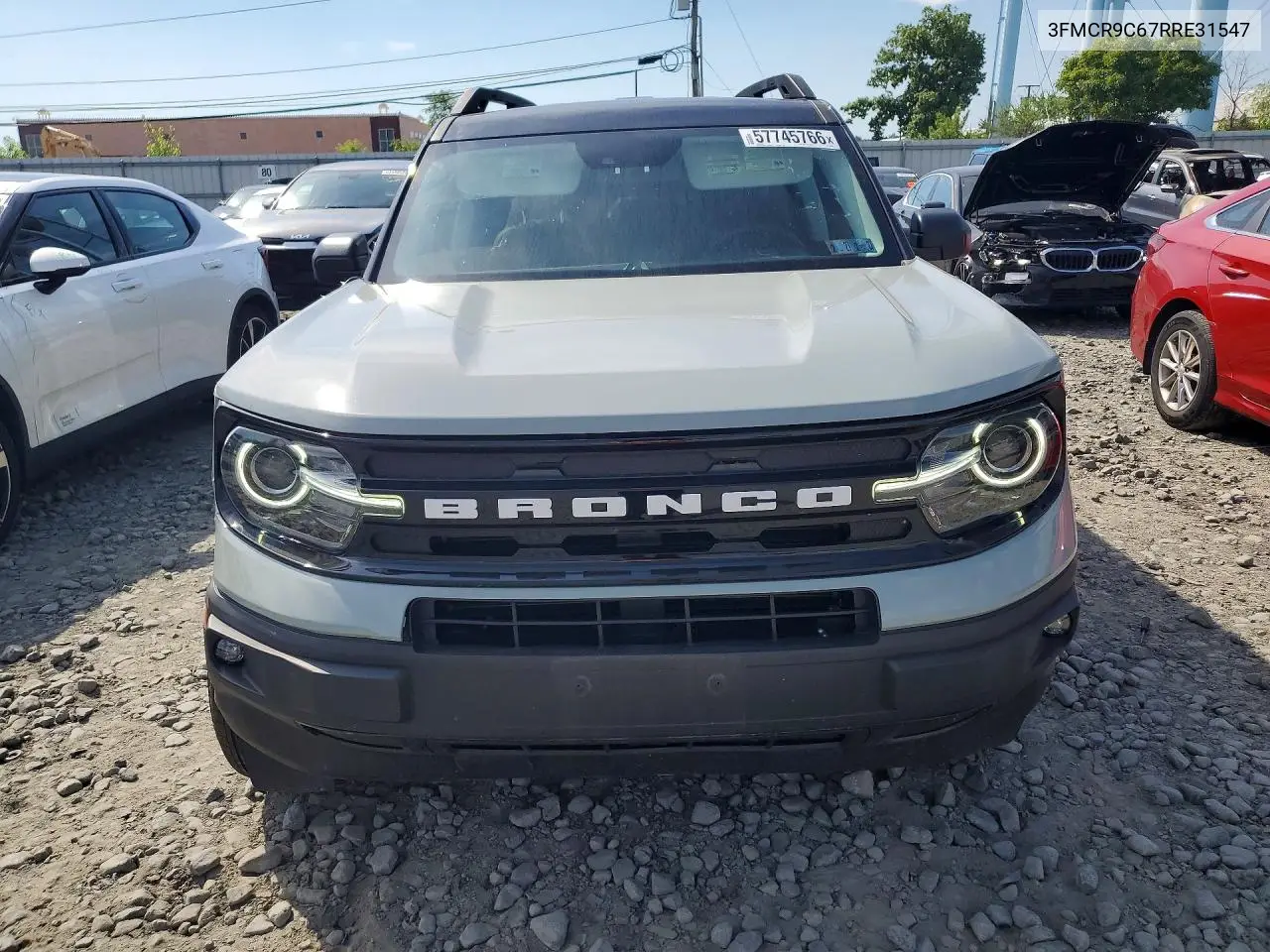2024 Ford Bronco Sport Outer Banks VIN: 3FMCR9C67RRE31547 Lot: 57745766