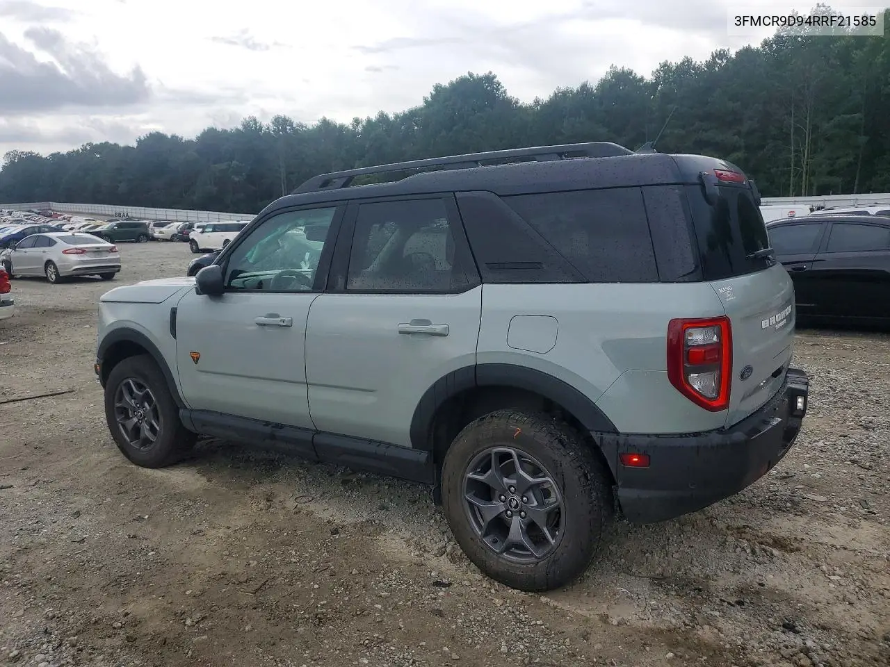 2024 Ford Bronco Sport Badlands VIN: 3FMCR9D94RRF21585 Lot: 57818526