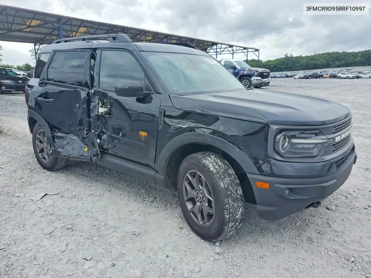2024 Ford Bronco Sport Badlands VIN: 3FMCR9D95RRF10997 Lot: 57876236