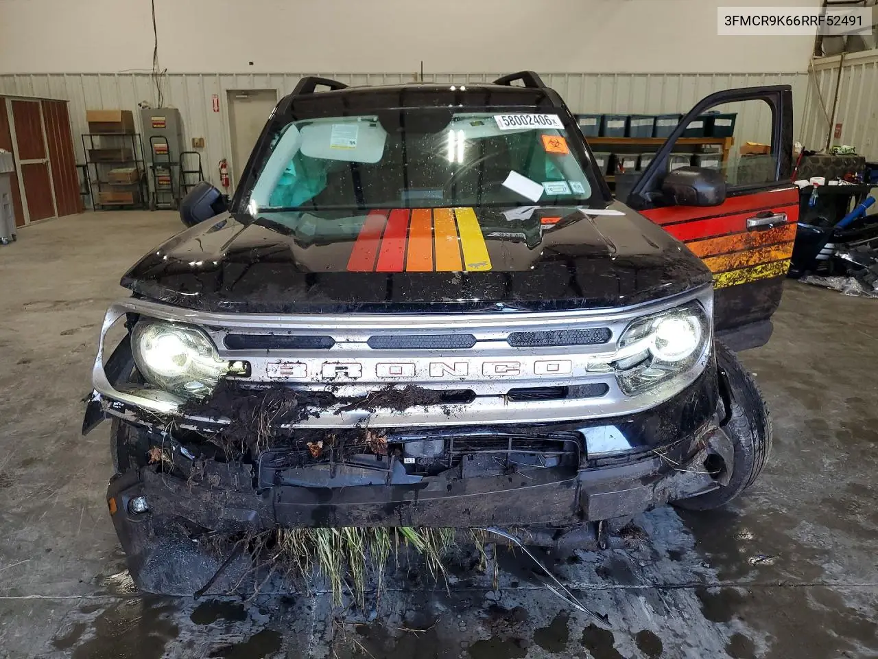 2024 Ford Bronco Sport Free Wheeling VIN: 3FMCR9K66RRF52491 Lot: 58002406