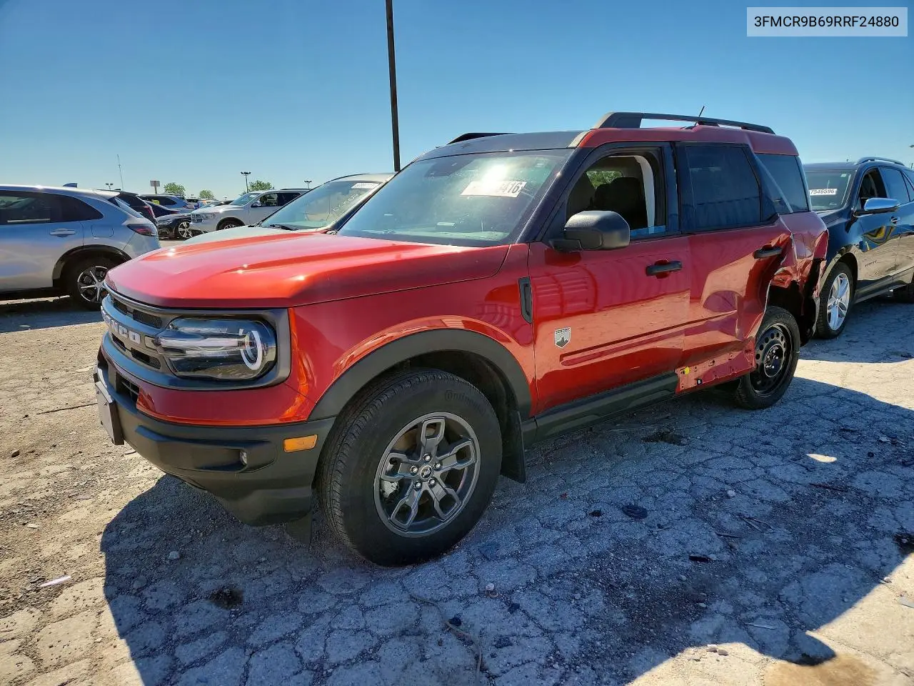 2024 Ford Bronco Sport Big Bend VIN: 3FMCR9B69RRF24880 Lot: 58083416