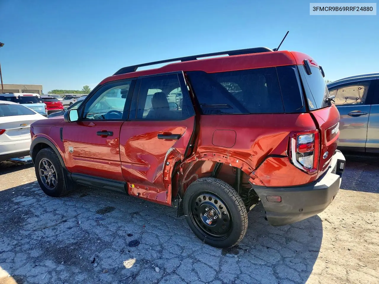 2024 Ford Bronco Sport Big Bend VIN: 3FMCR9B69RRF24880 Lot: 58083416