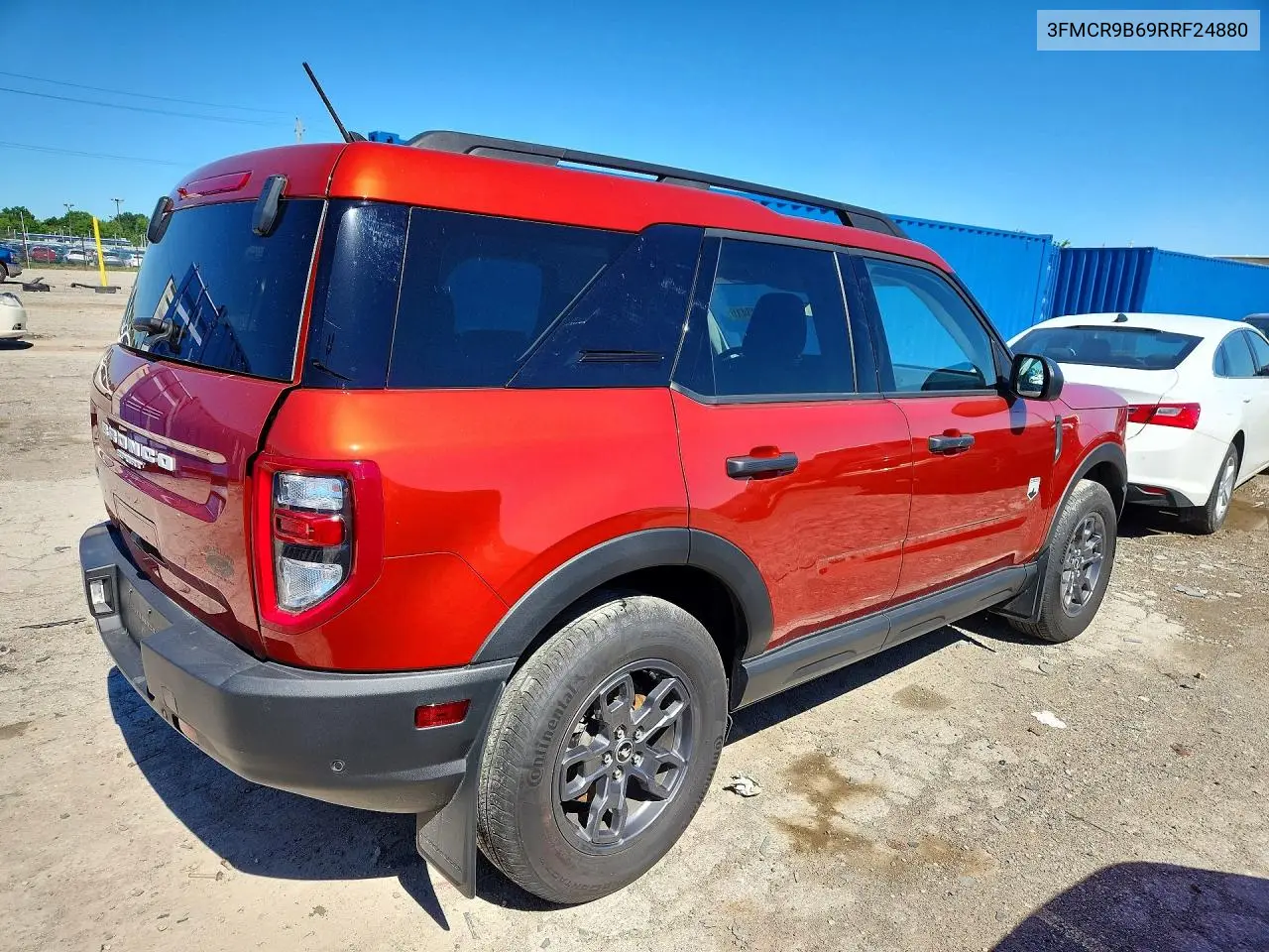 2024 Ford Bronco Sport Big Bend VIN: 3FMCR9B69RRF24880 Lot: 58083416