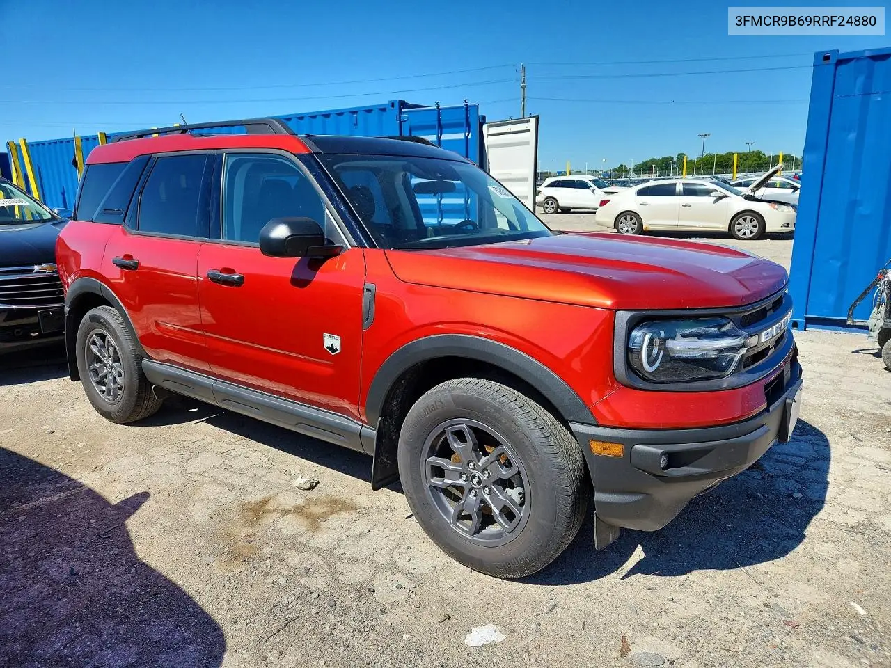 2024 Ford Bronco Sport Big Bend VIN: 3FMCR9B69RRF24880 Lot: 58083416