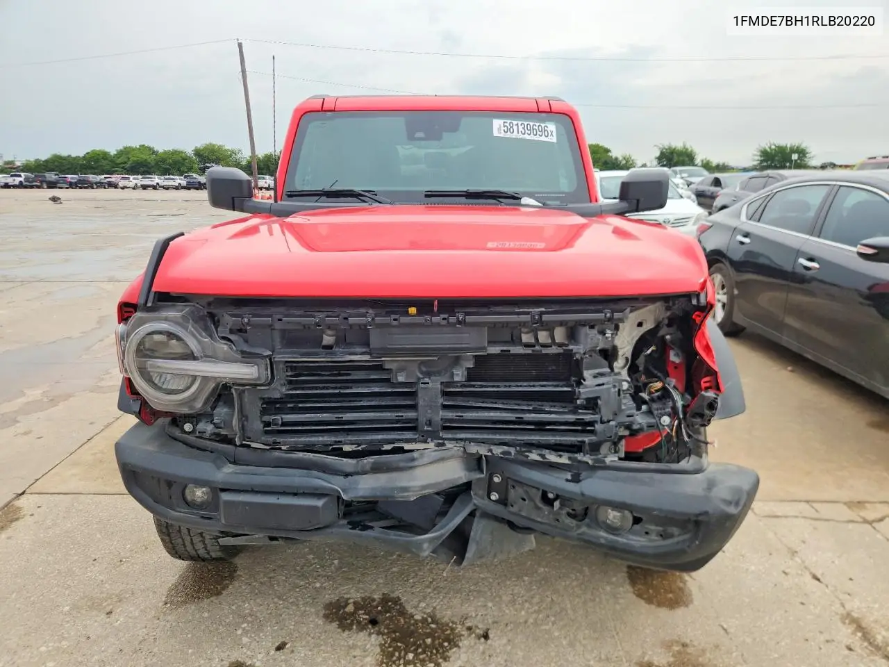 2024 Ford Bronco VIN: 1FMDE7BH1RLB20220 Lot: 58139696