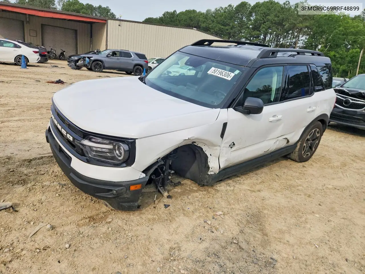 2024 Ford Bronco Sport Outer Banks VIN: 3FMCR9C69RRF48899 Lot: 58196306