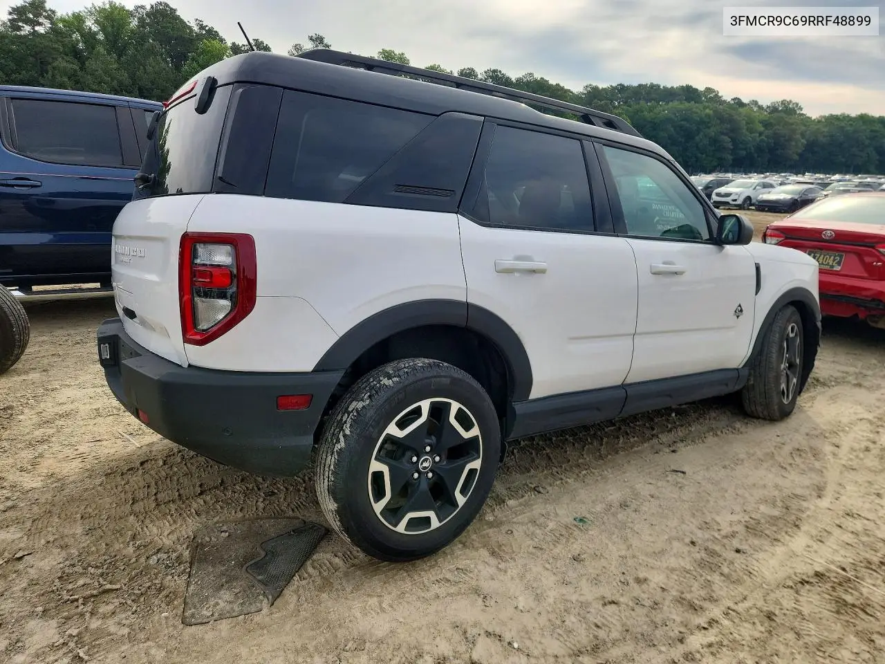 2024 Ford Bronco Sport Outer Banks VIN: 3FMCR9C69RRF48899 Lot: 58196306