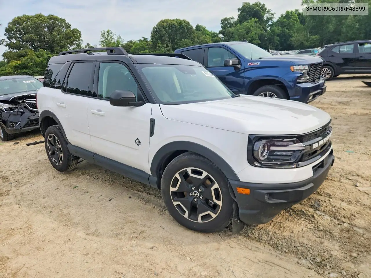 2024 Ford Bronco Sport Outer Banks VIN: 3FMCR9C69RRF48899 Lot: 58196306