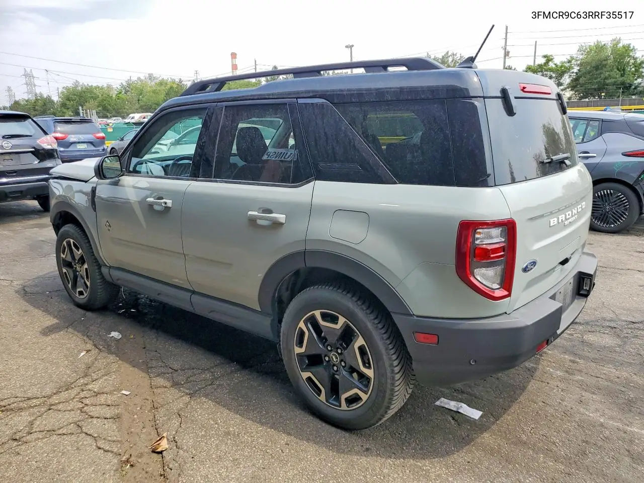 2024 Ford Bronco Sport Outer Banks VIN: 3FMCR9C63RRF35517 Lot: 58317746
