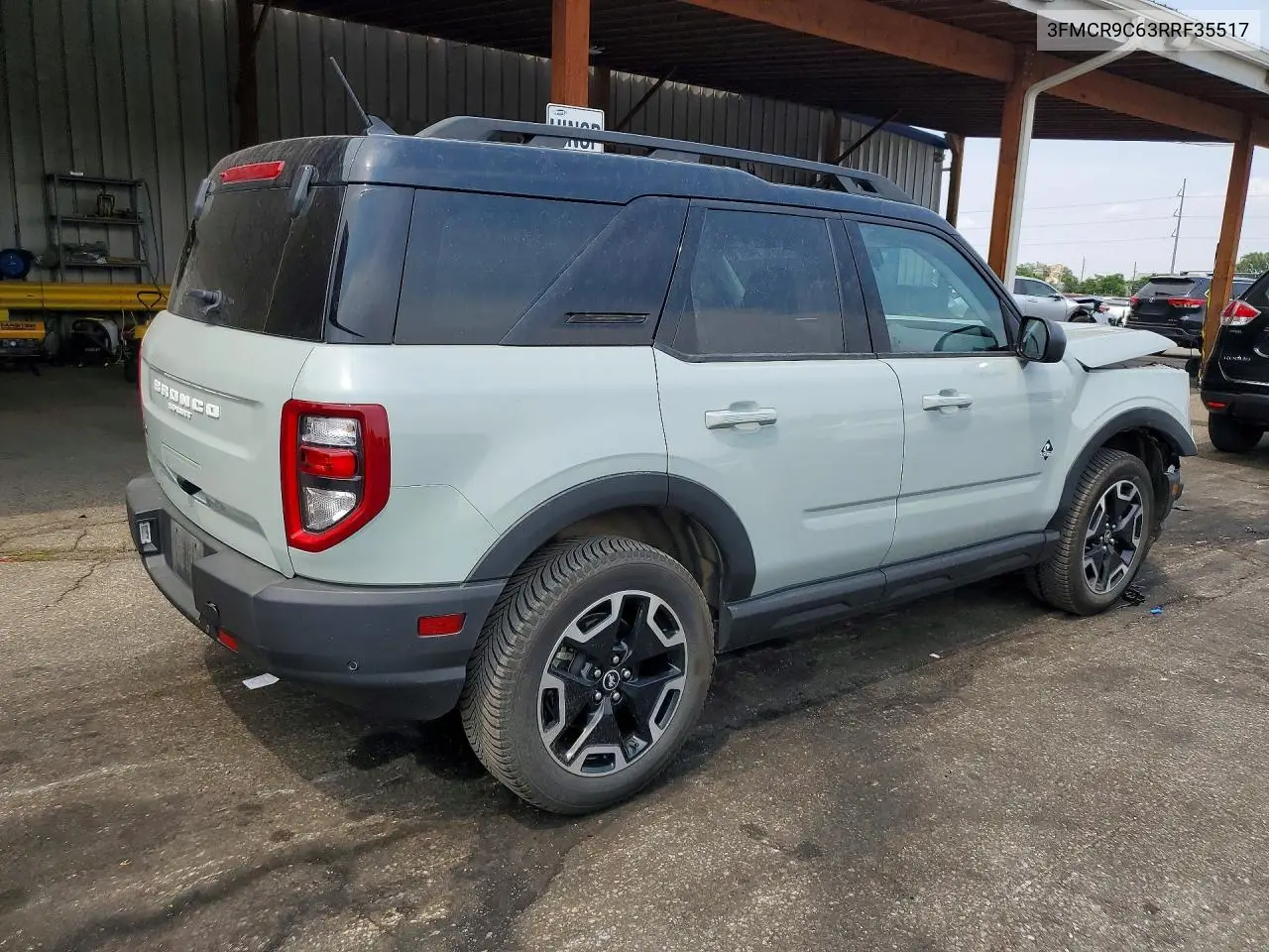 2024 Ford Bronco Sport Outer Banks VIN: 3FMCR9C63RRF35517 Lot: 58317746