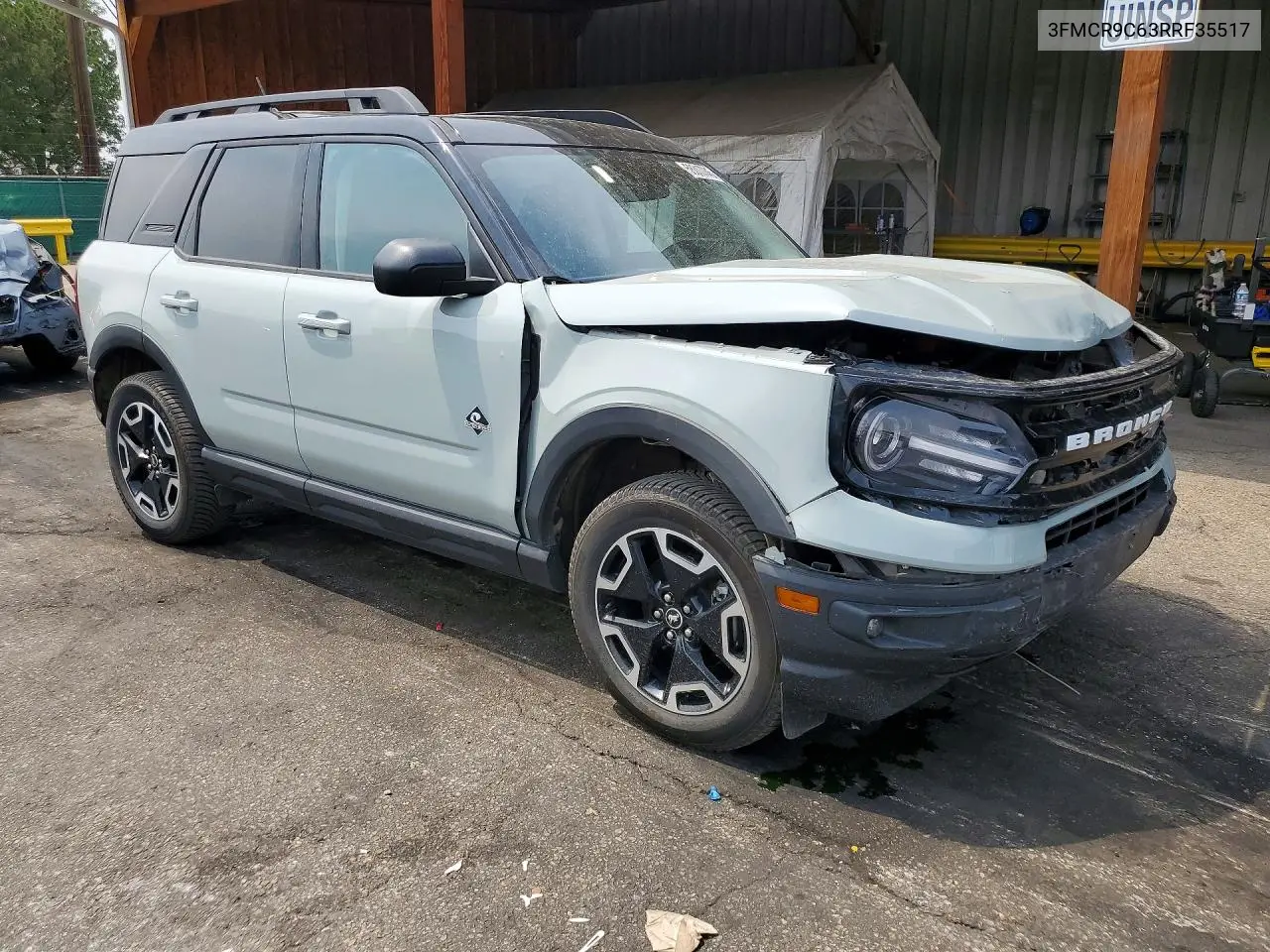 2024 Ford Bronco Sport Outer Banks VIN: 3FMCR9C63RRF35517 Lot: 58317746