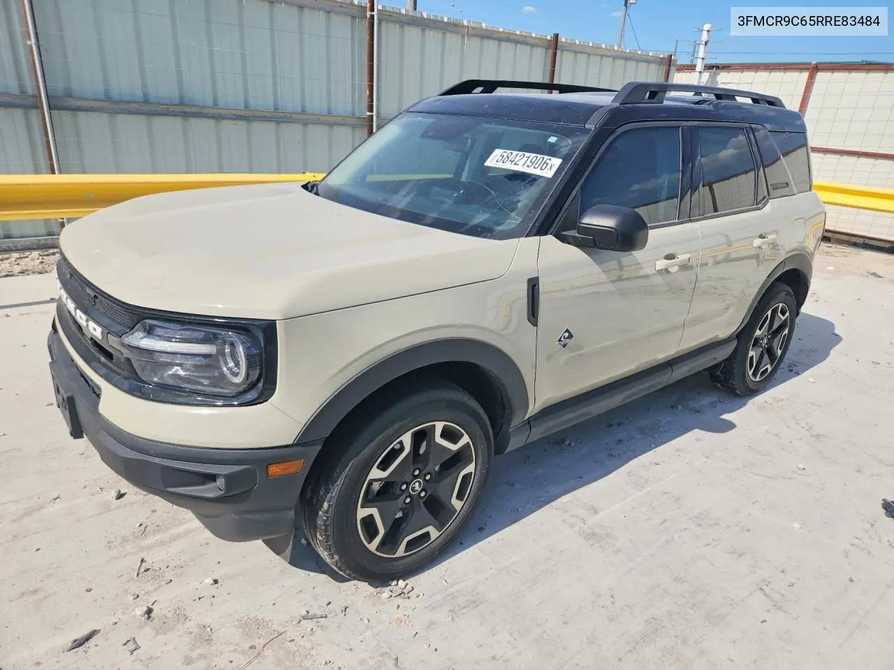 2024 Ford Bronco Sport Outer Banks VIN: 3FMCR9C65RRE83484 Lot: 58421906
