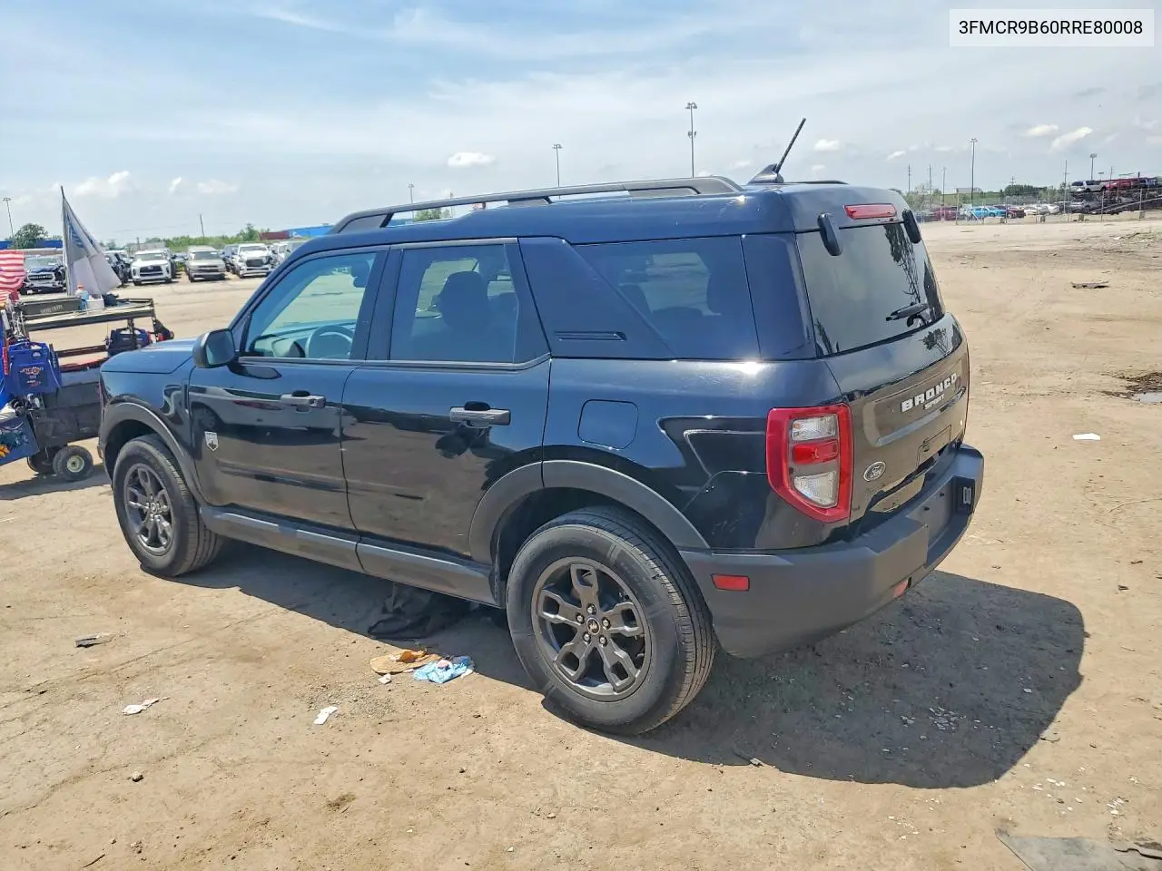 2024 Ford Bronco Sport Big Bend VIN: 3FMCR9B60RRE80008 Lot: 58446716