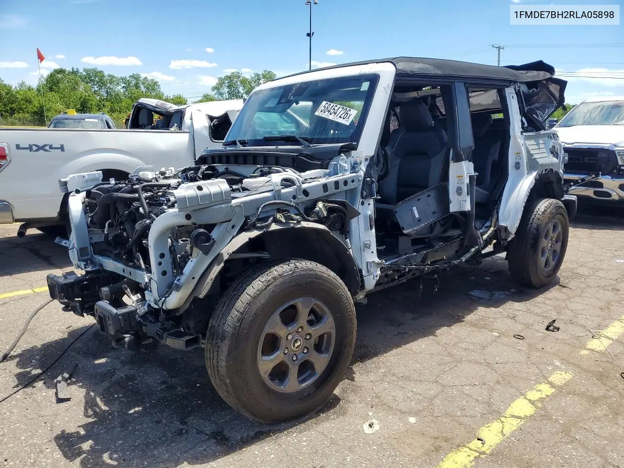 2024 Ford Bronco VIN: 1FMDE7BH2RLA05898 Lot: 58454726