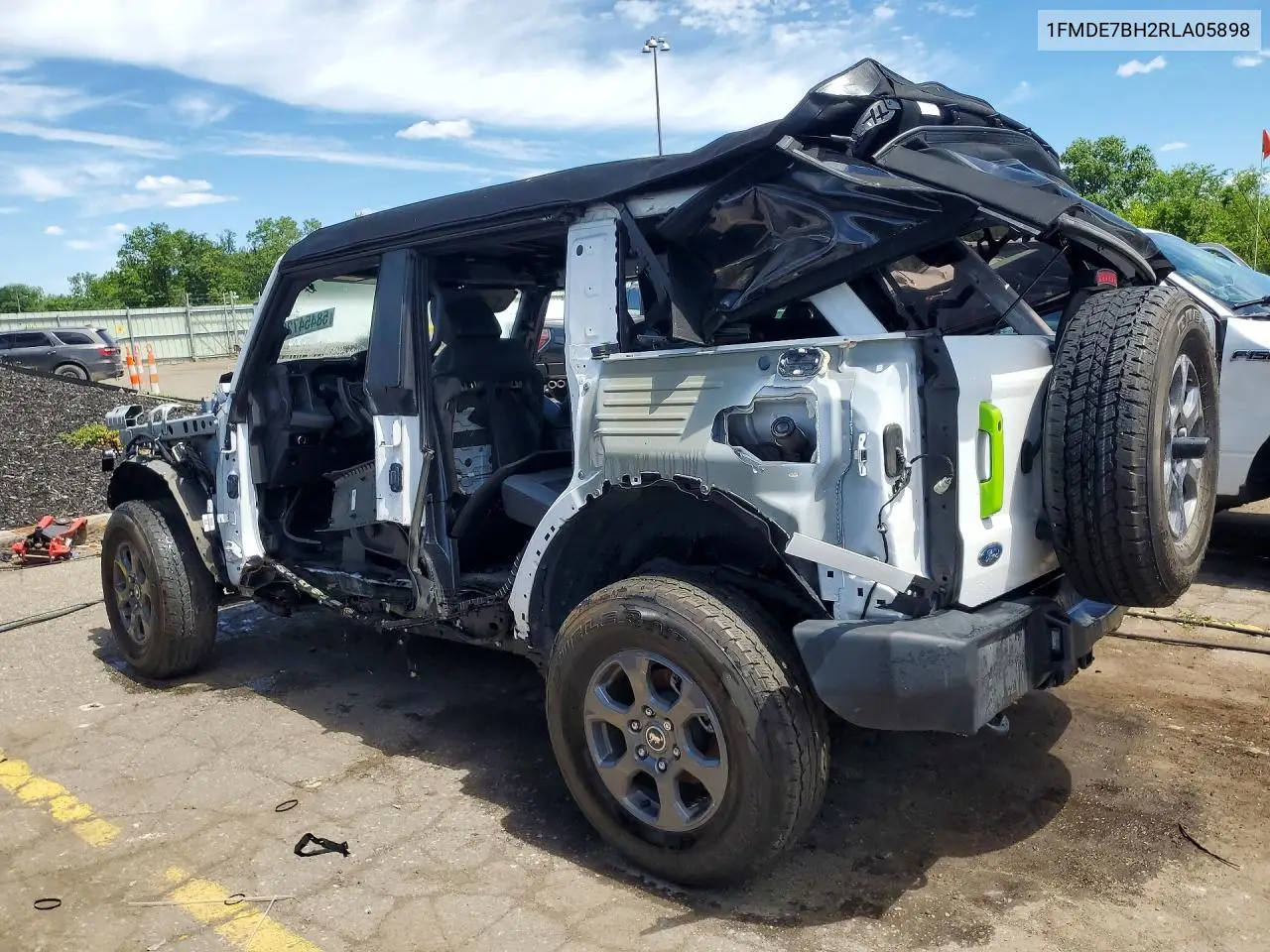 2024 Ford Bronco VIN: 1FMDE7BH2RLA05898 Lot: 58454726