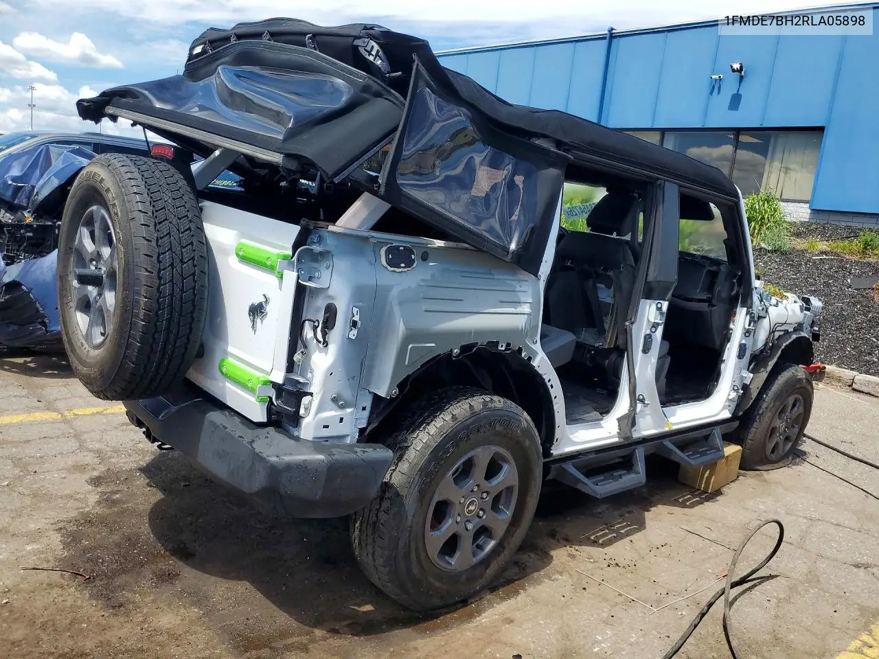 2024 Ford Bronco VIN: 1FMDE7BH2RLA05898 Lot: 58454726