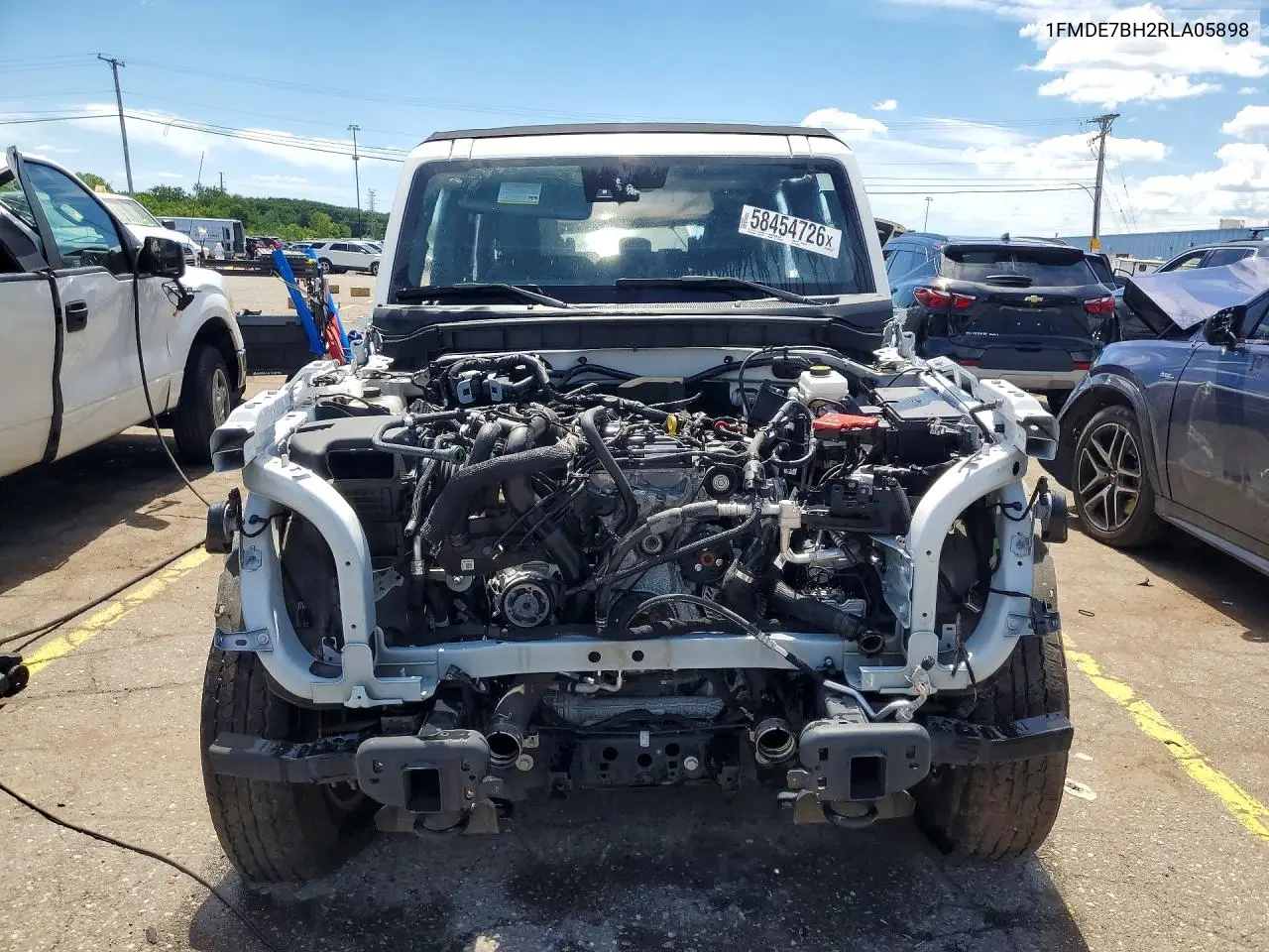 2024 Ford Bronco VIN: 1FMDE7BH2RLA05898 Lot: 58454726