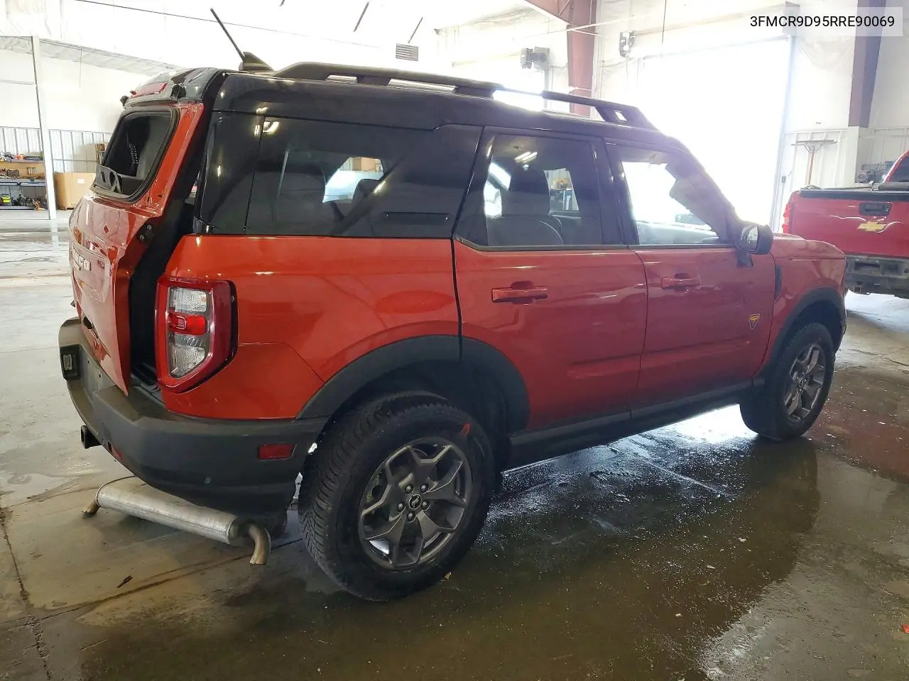 2024 Ford Bronco Sport Badlands VIN: 3FMCR9D95RRE90069 Lot: 58580196
