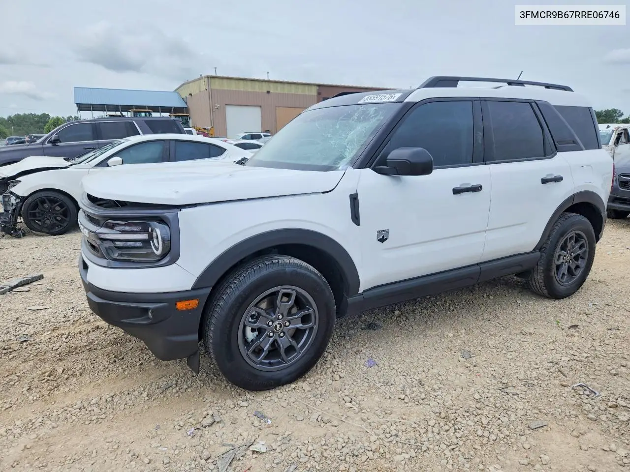 2024 Ford Bronco Sport Big Bend VIN: 3FMCR9B67RRE06746 Lot: 58591576