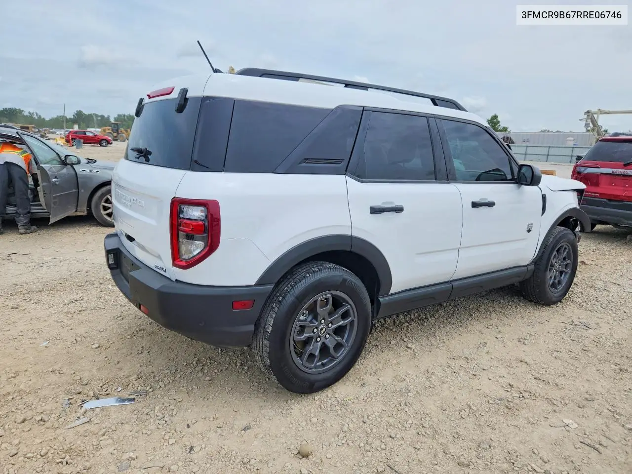 2024 Ford Bronco Sport Big Bend VIN: 3FMCR9B67RRE06746 Lot: 58591576