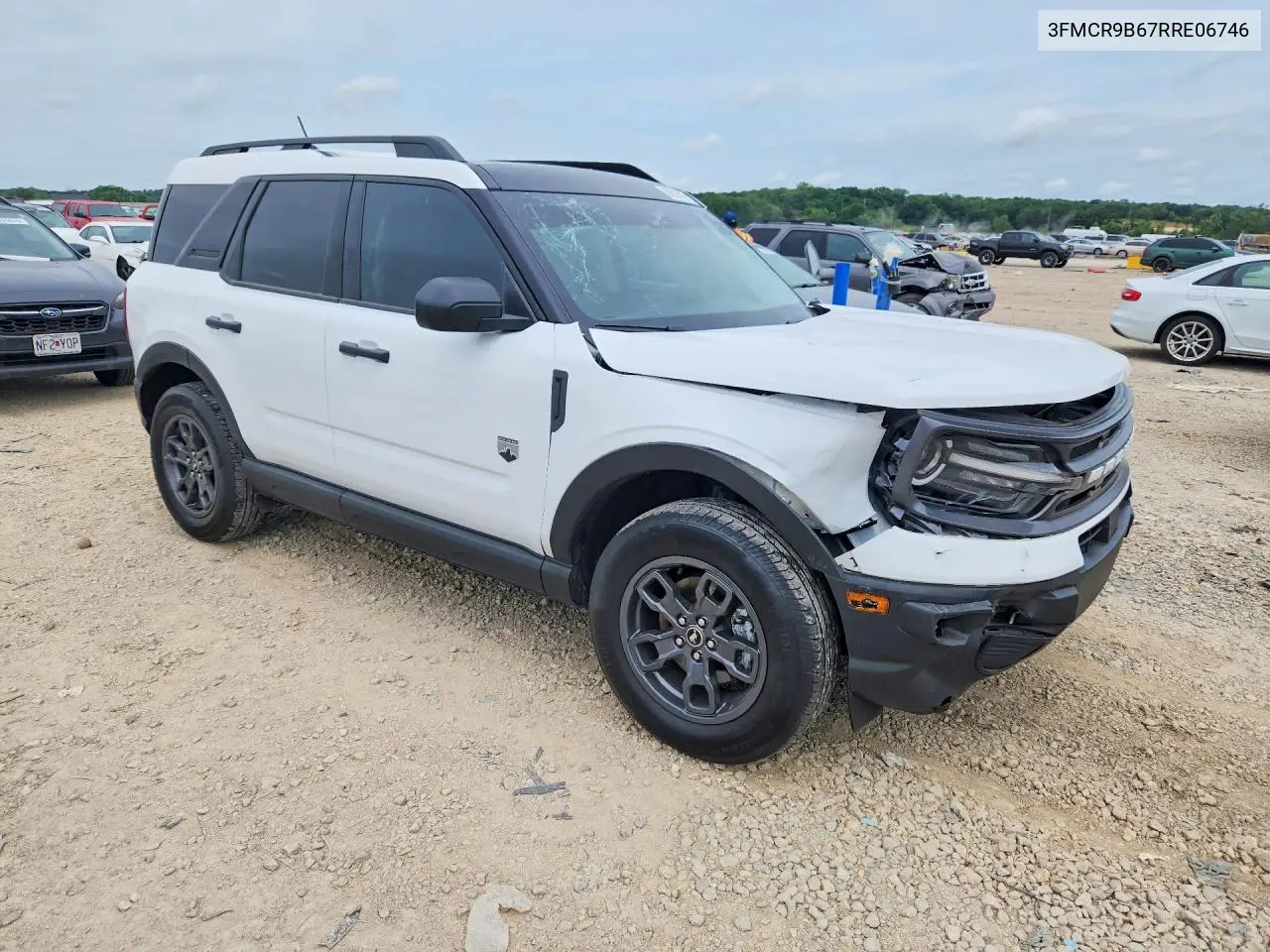 2024 Ford Bronco Sport Big Bend VIN: 3FMCR9B67RRE06746 Lot: 58591576