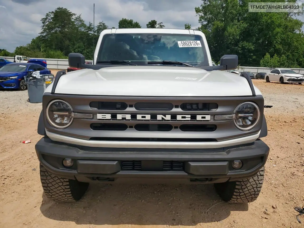 2024 Ford Bronco Big Bend VIN: 1FMDE7AH6RLB04323 Lot: 58628126