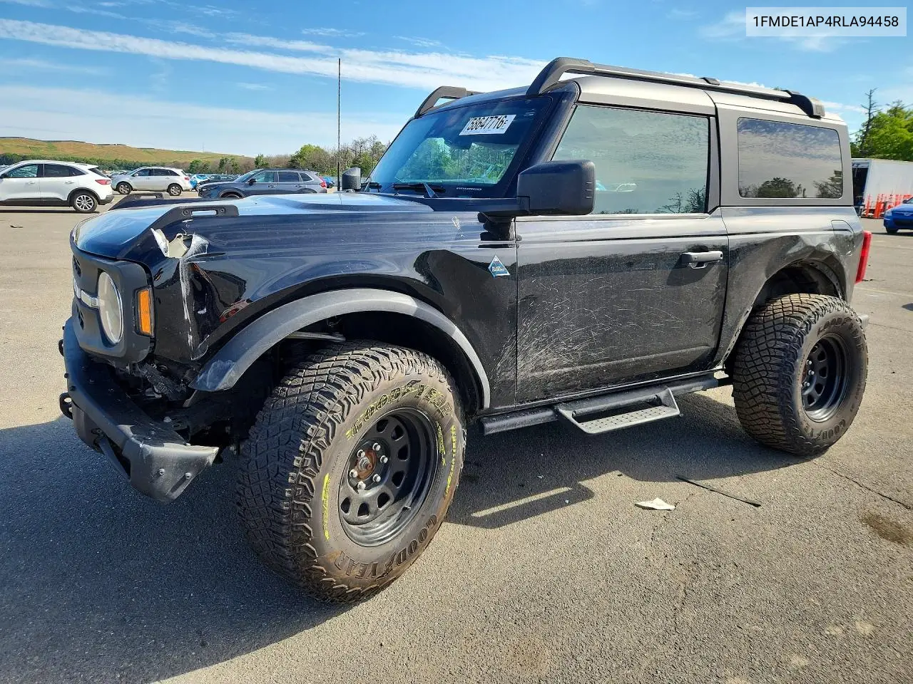 2024 Ford Bronco Black Diamond VIN: 1FMDE1AP4RLA94458 Lot: 58647716