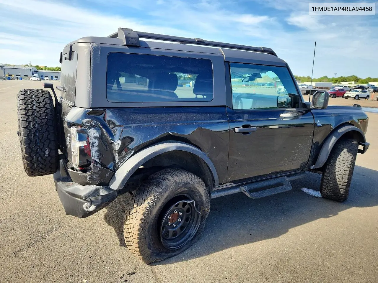 2024 Ford Bronco Black Diamond VIN: 1FMDE1AP4RLA94458 Lot: 58647716