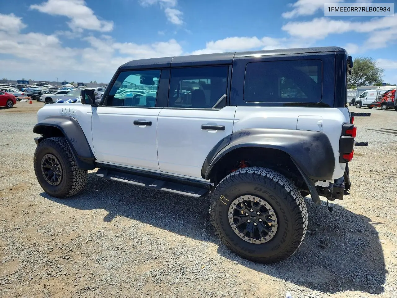 2024 Ford Bronco Raptor VIN: 1FMEE0RR7RLB00984 Lot: 58823286
