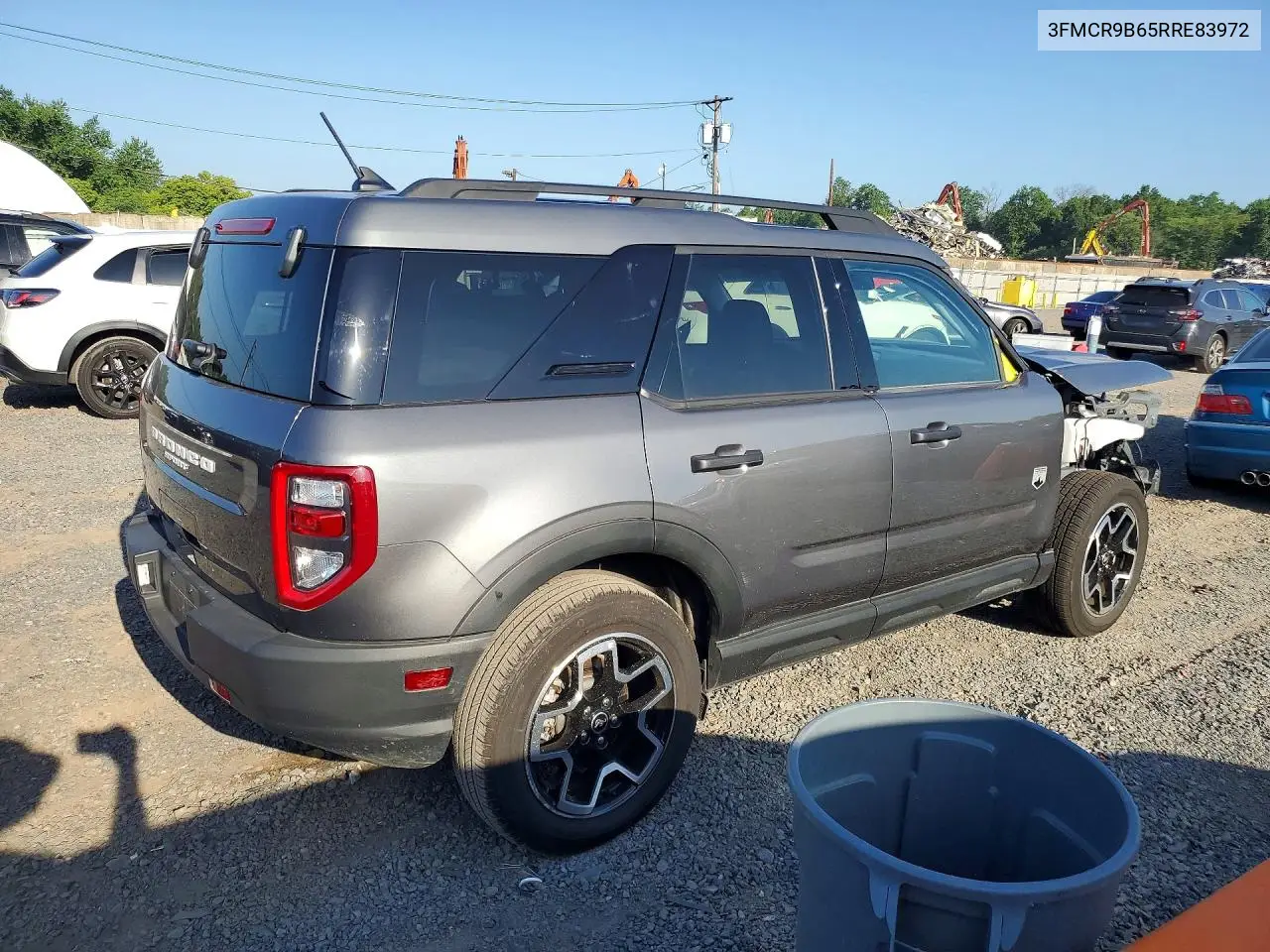 2024 Ford Bronco Sport Big Bend VIN: 3FMCR9B65RRE83972 Lot: 58830476