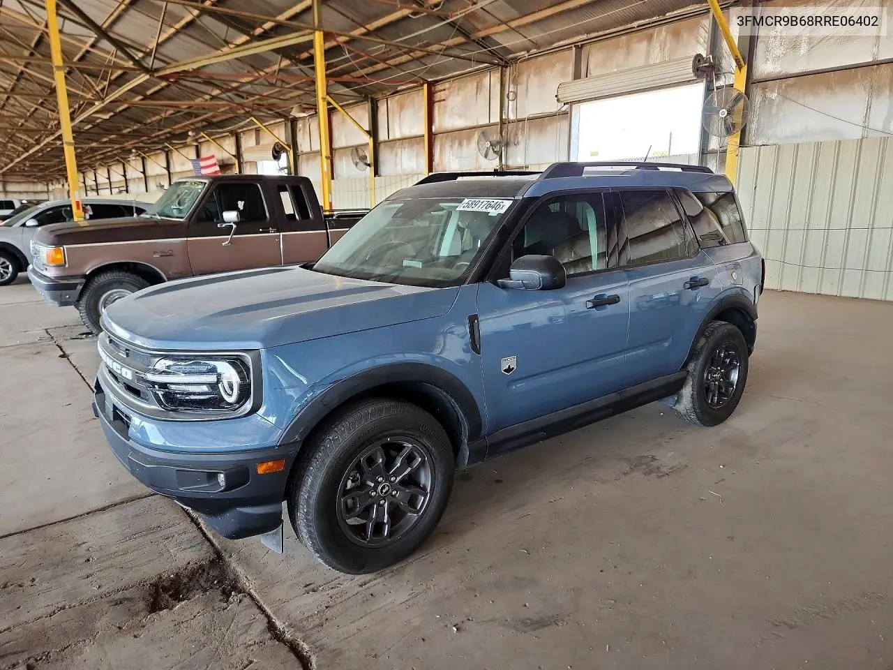 2024 Ford Bronco Sport Big Bend VIN: 3FMCR9B68RRE06402 Lot: 58917646