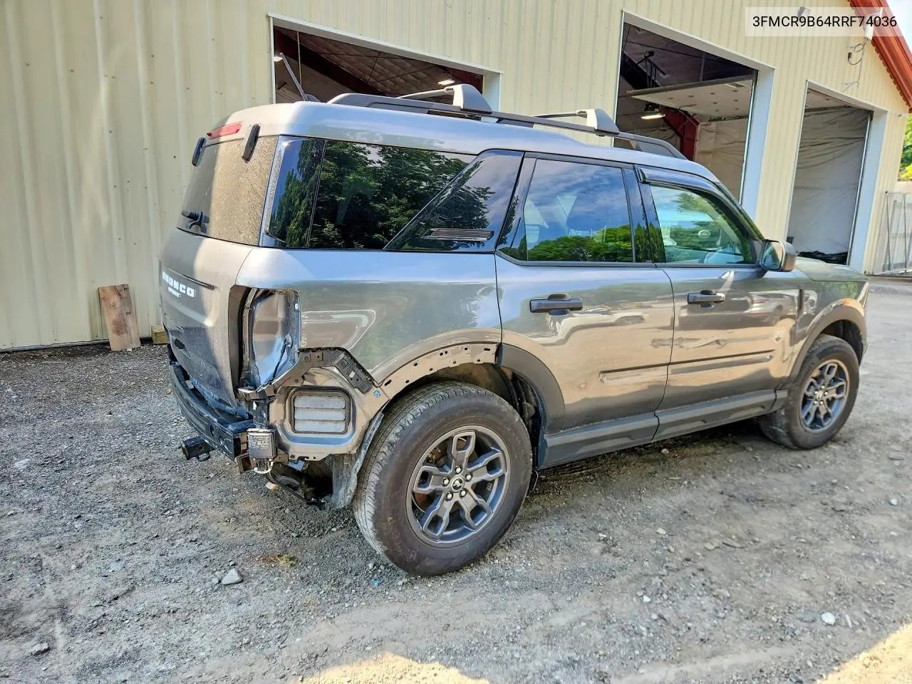 2024 Ford Bronco Sport Big Bend VIN: 3FMCR9B64RRF74036 Lot: 58976566