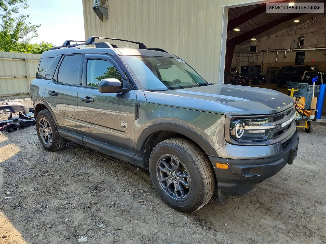 2024 Ford Bronco Sport Big Bend VIN: 3FMCR9B64RRF74036 Lot: 58976566