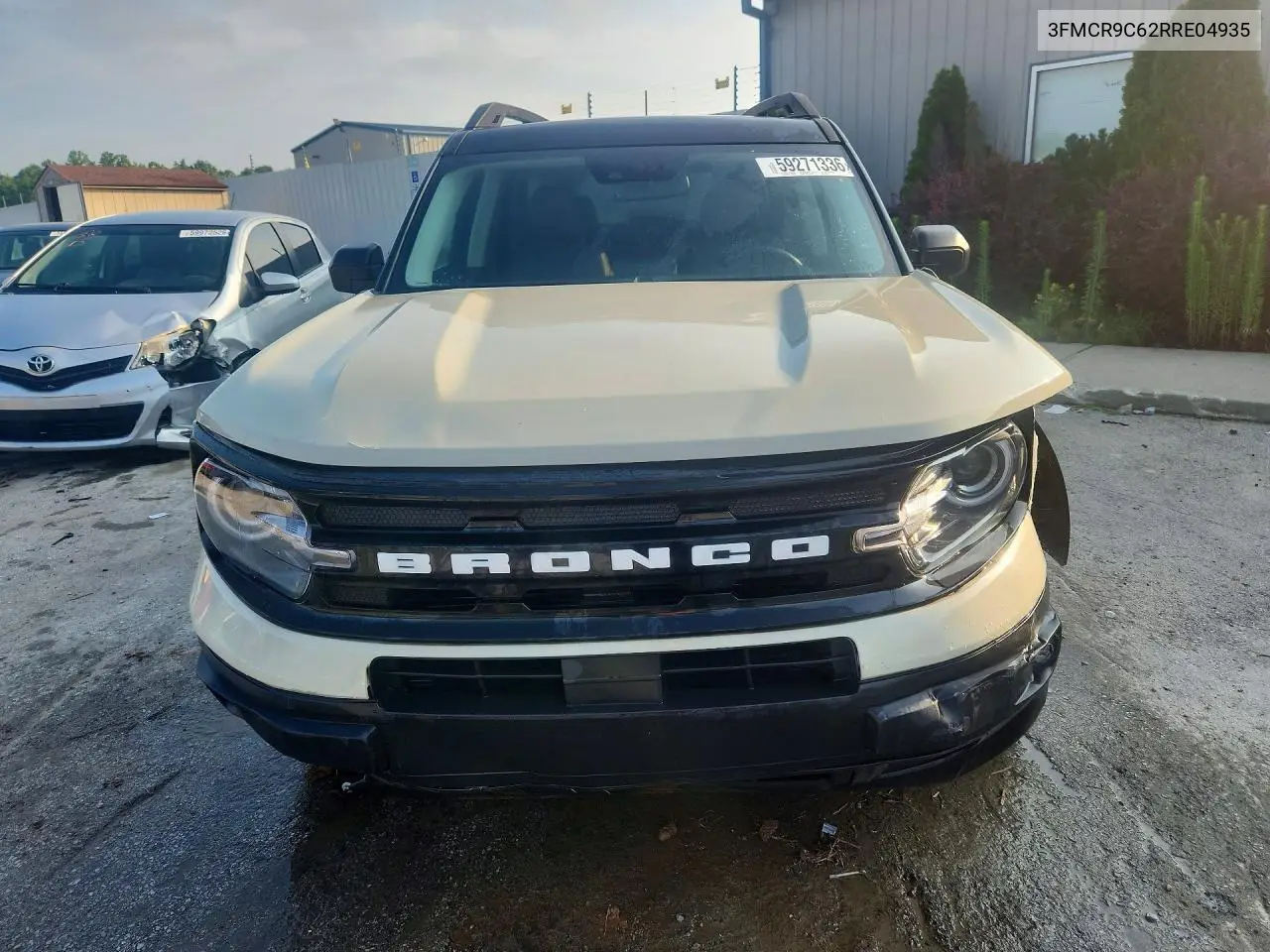 2024 Ford Bronco Sport Outer Banks VIN: 3FMCR9C62RRE04935 Lot: 59271336