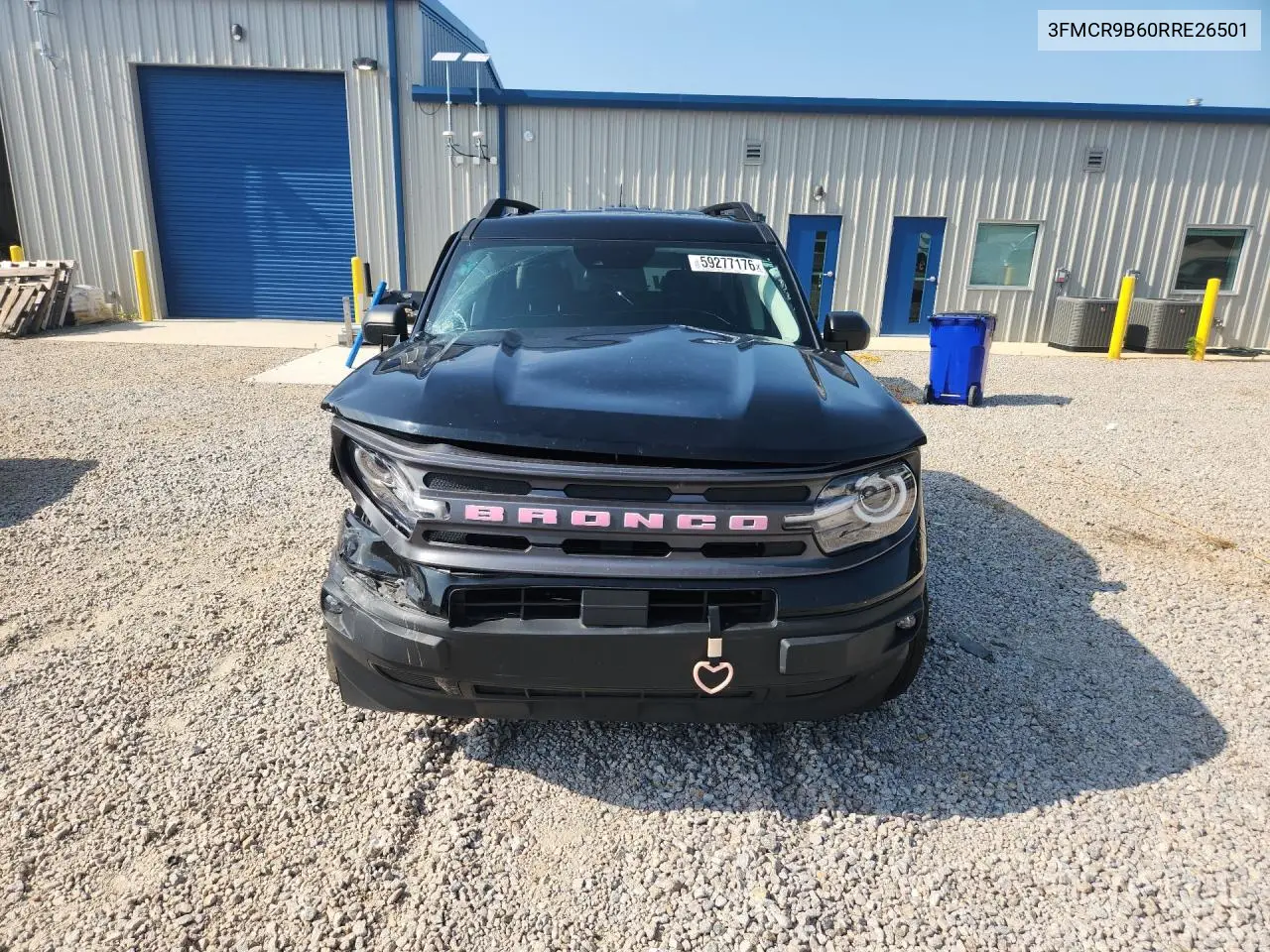 2024 Ford Bronco Sport Big Bend VIN: 3FMCR9B60RRE26501 Lot: 59277176
