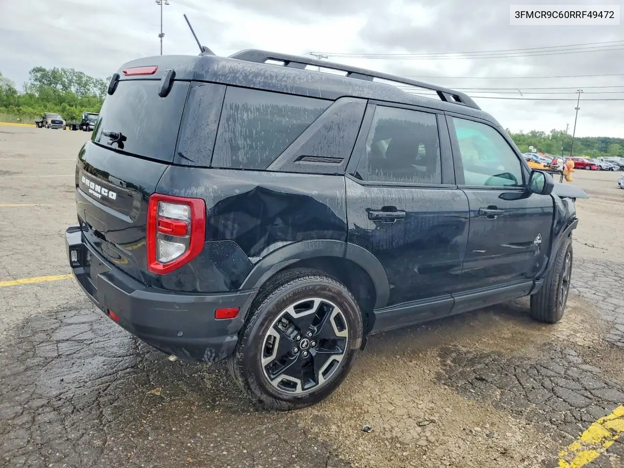 2024 Ford Bronco Sport Outer Banks VIN: 3FMCR9C60RRF49472 Lot: 59343246