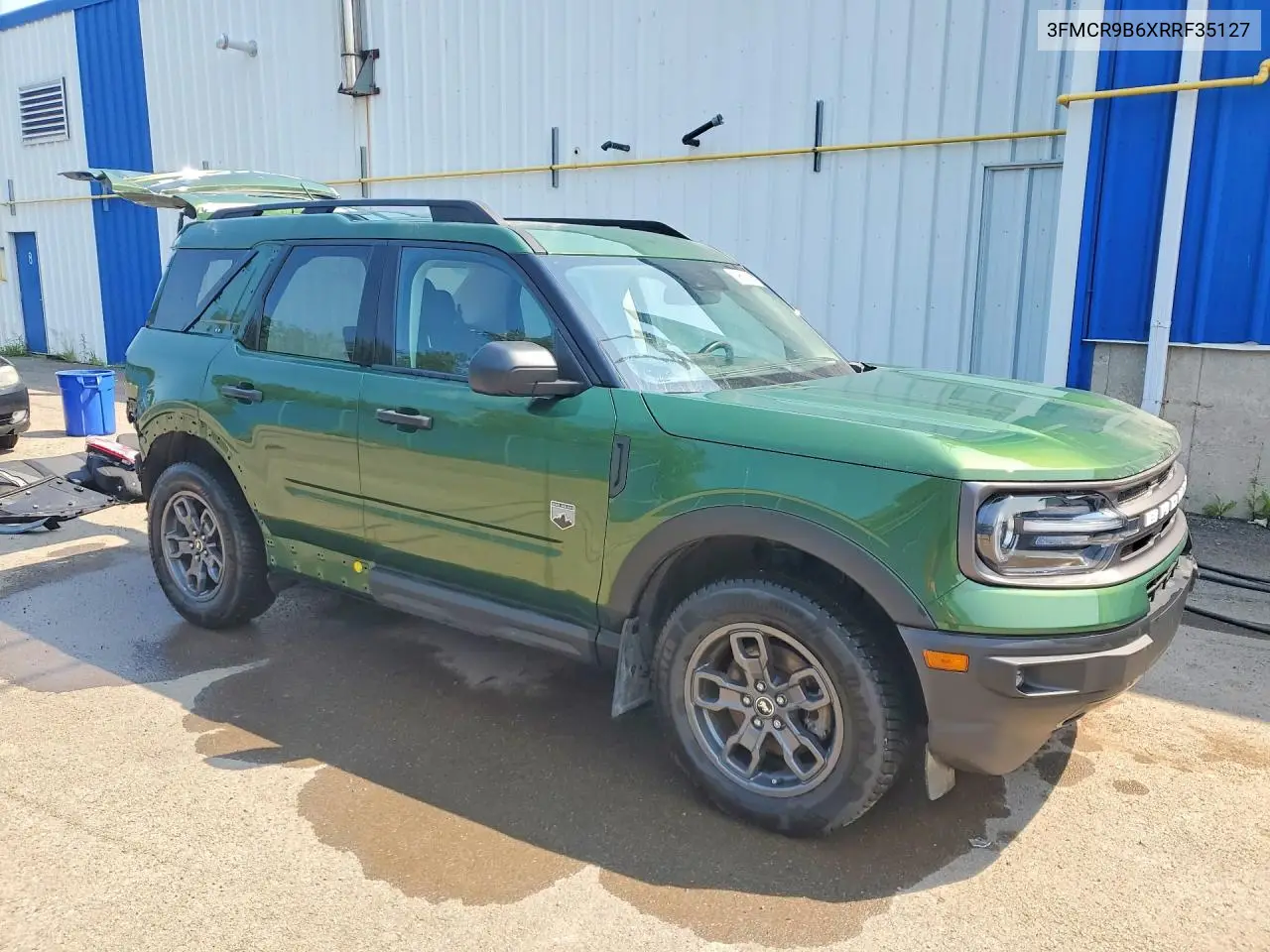 2024 Ford Bronco Sport Big Bend VIN: 3FMCR9B6XRRF35127 Lot: 59662696