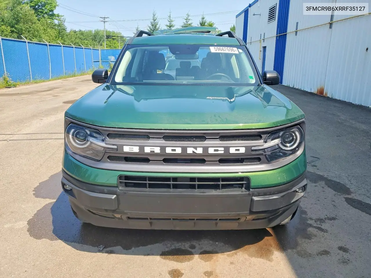2024 Ford Bronco Sport Big Bend VIN: 3FMCR9B6XRRF35127 Lot: 59662696