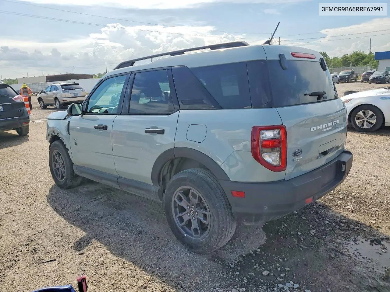 2024 Ford Bronco Sport Big Bend VIN: 3FMCR9B66RRE67991 Lot: 59793846