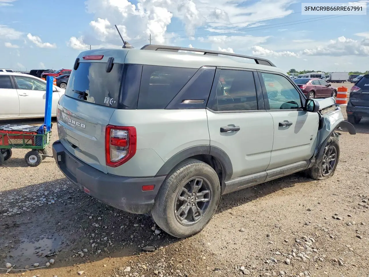 2024 Ford Bronco Sport Big Bend VIN: 3FMCR9B66RRE67991 Lot: 59793846