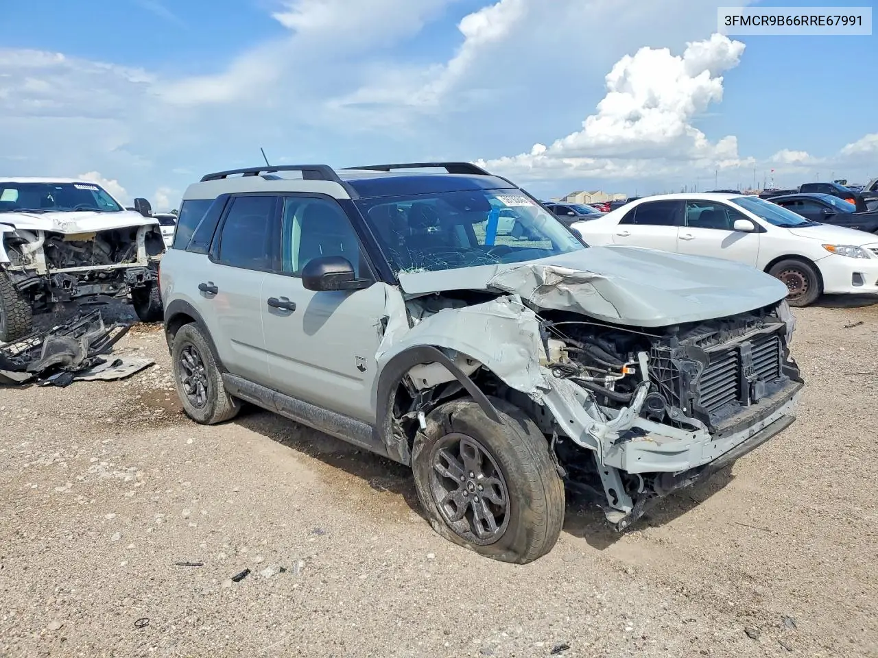 2024 Ford Bronco Sport Big Bend VIN: 3FMCR9B66RRE67991 Lot: 59793846