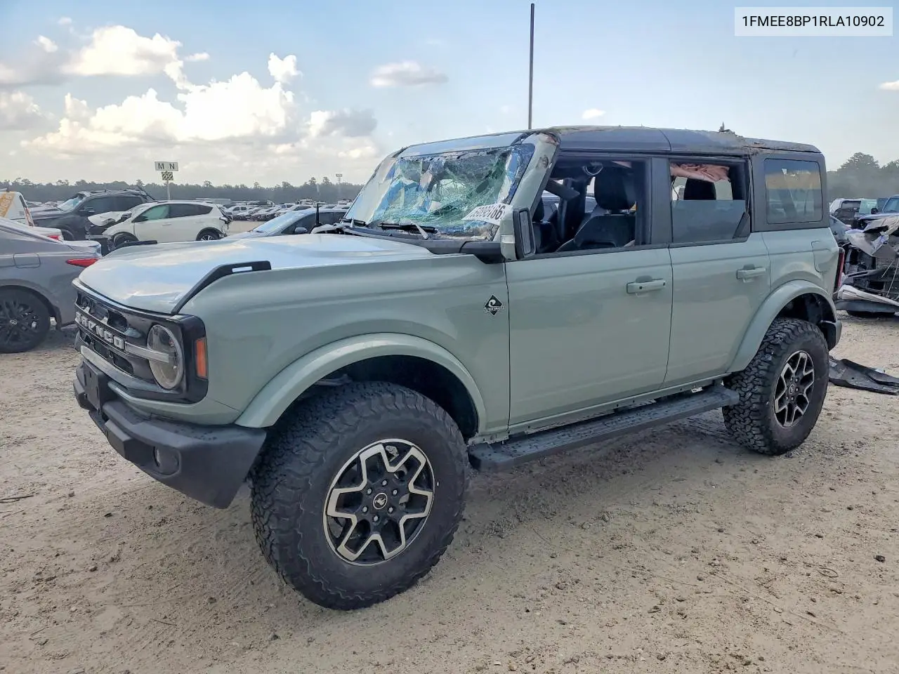 2024 Ford Bronco Outer Banks VIN: 1FMEE8BP1RLA10902 Lot: 59895166