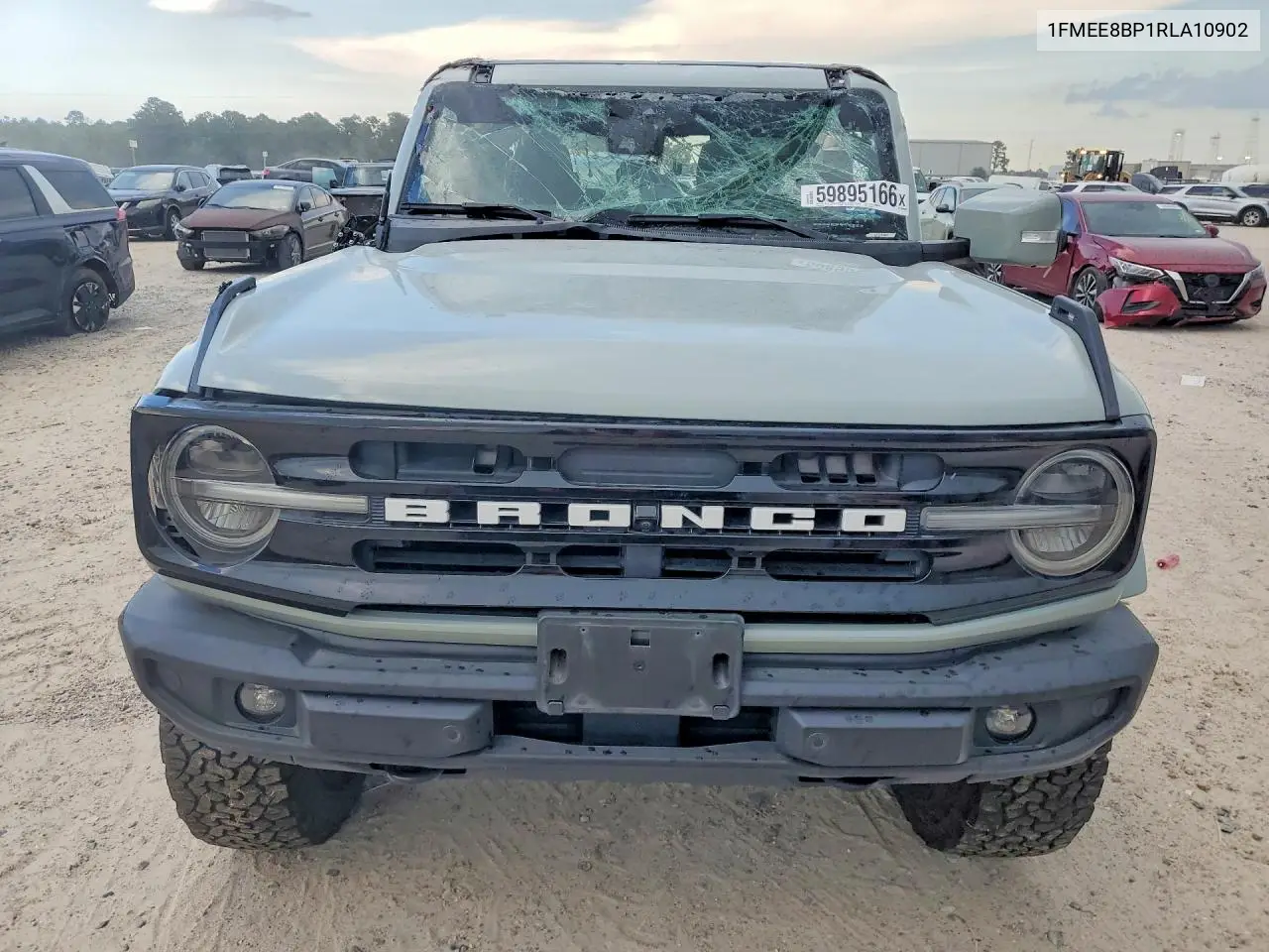 2024 Ford Bronco Outer Banks VIN: 1FMEE8BP1RLA10902 Lot: 59895166