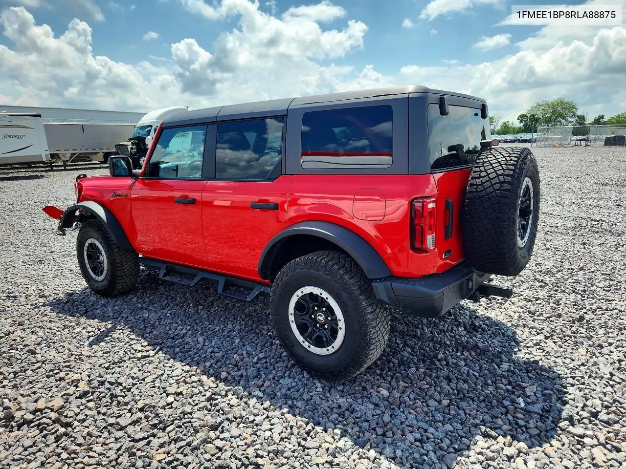 2024 Ford Bronco Black Diamond VIN: 1FMEE1BP8RLA88875 Lot: 60020526